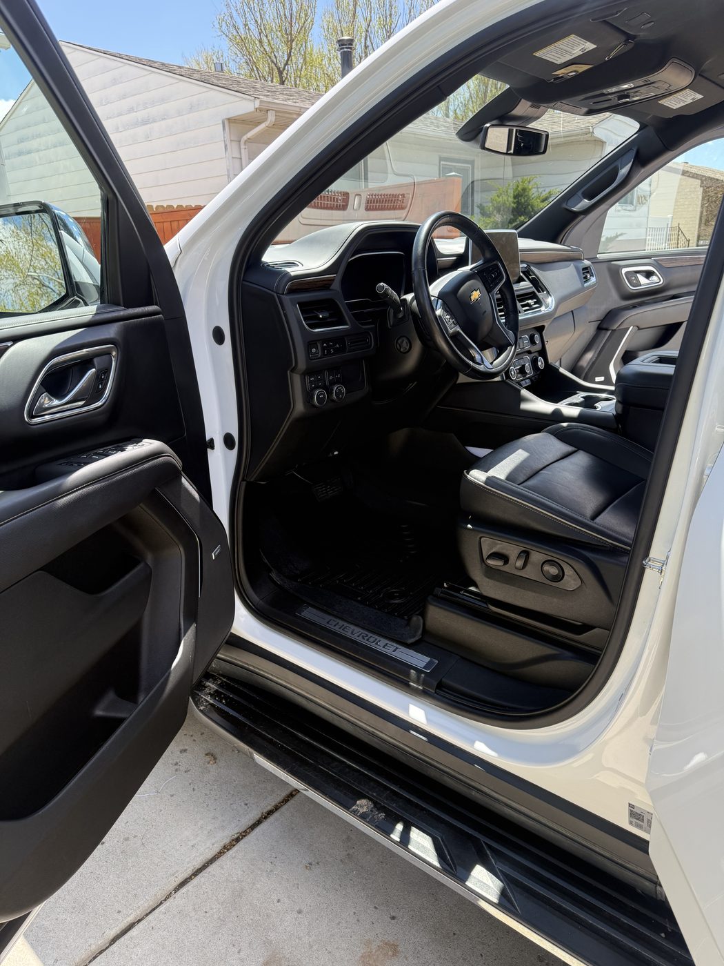 After interior detail Chevy Tahoe